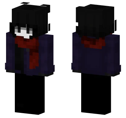 Bloody Dark Figure Minecraft skin