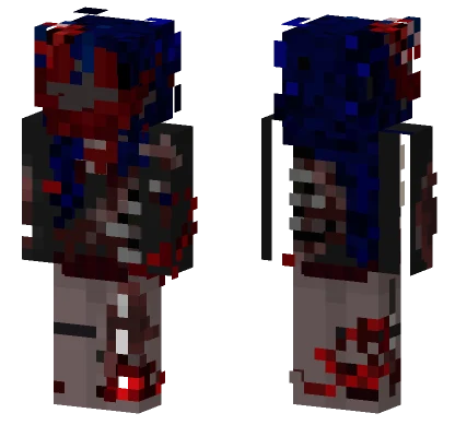 Bloody Girl Skin Minecraft skin