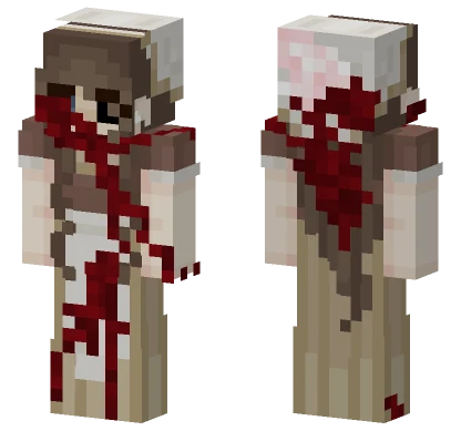 Bloody Girl Skin Minecraft skin