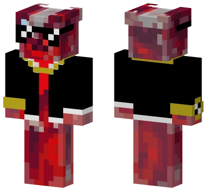 Bloody Gummy Bear Minecraft skin