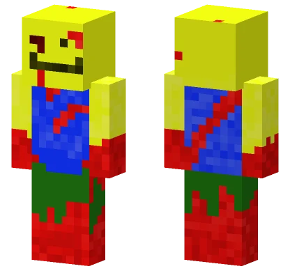 Bloody Noob Minecraft skin