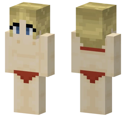 Bloody Nurse Outfit Minecraft skin