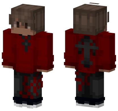 Bloody Priest Outfit Minecraft skin