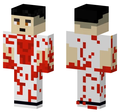 Bloody Punisher Minecraft skin