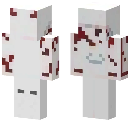 Bloody Red Hoodie Boy Minecraft skin