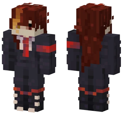 Bloody School Uniform Minecraft skin