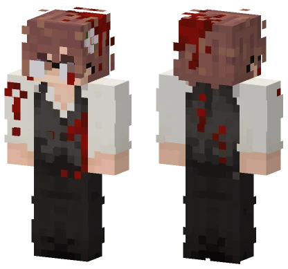Bloody Suit Minecraft skin