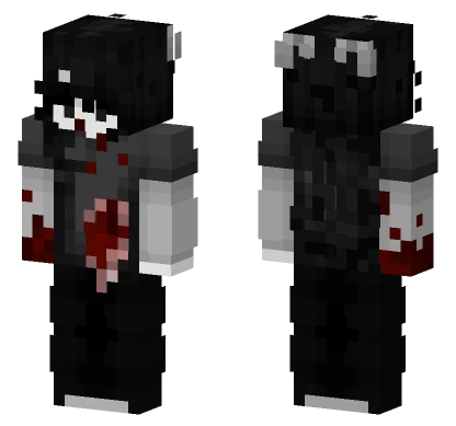 Bloody Tuxedo Minecraft skin