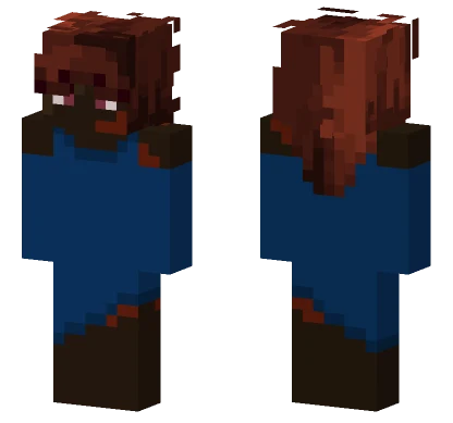 Bloody Zombie Boy Minecraft skin