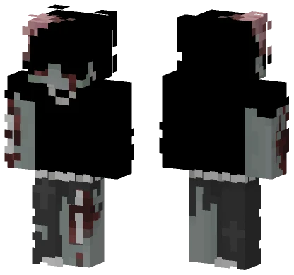 Bloody Zombie Boy Minecraft skin