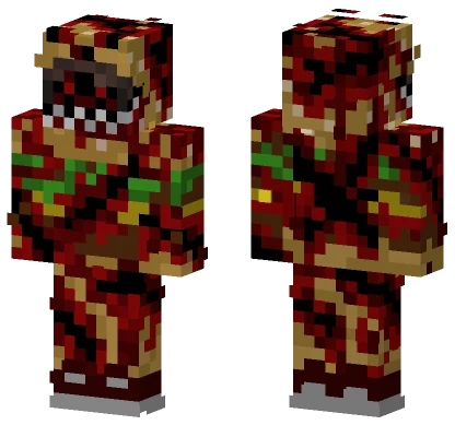 Bloody Zombie Minecraft skin