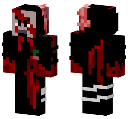 Bloody Zombie Undead Minecraft skin