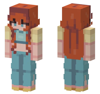 Bloom Girl Minecraft skin