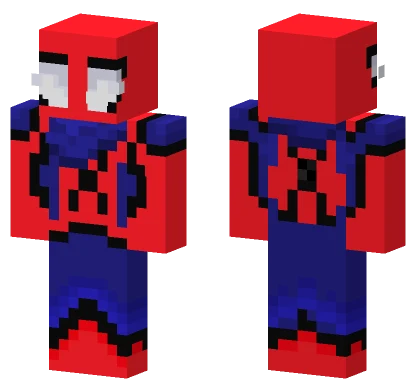 Bloople As Spiderman Minecraft skin