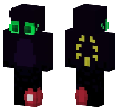 Bloople Webtoon Character Minecraft skin