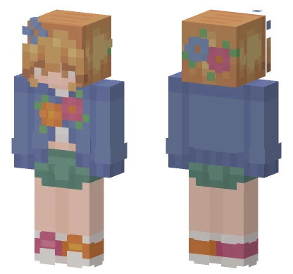 Blossom Outfit Minecraft skin