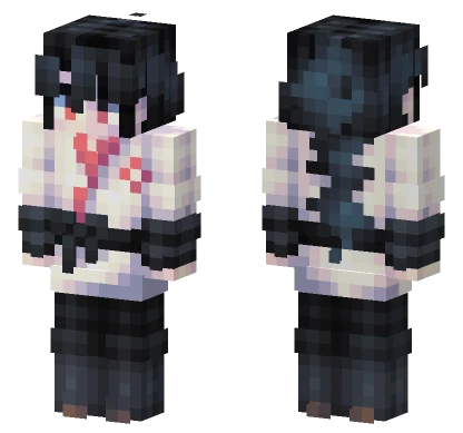 Blossoming Blade Minecraft skin