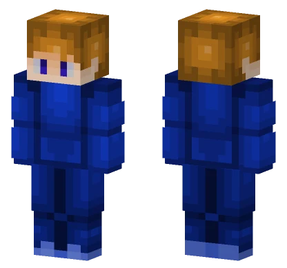 Blue 3 Minecraft skin