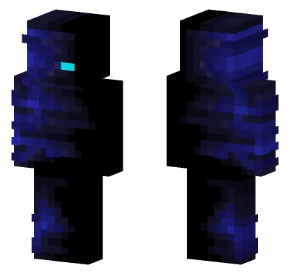 Blue Minecraft skin