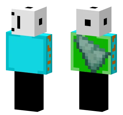 Blue And Black Suit Minecraft skin
