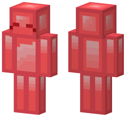 Blue and Red Duo Minecraft skin