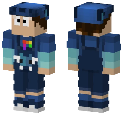 Blue Bats MCC Minecraft skin