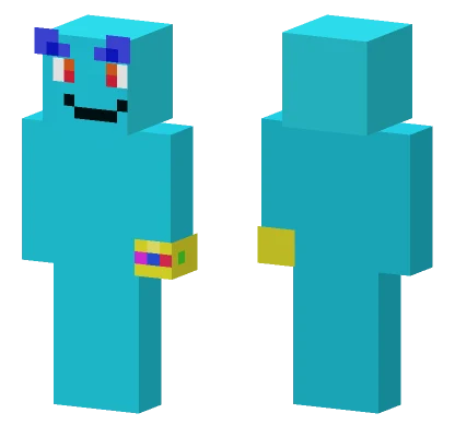 Blue Bear Minecraft skin