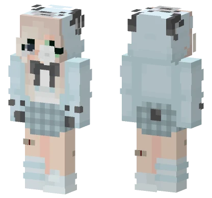 Blue Bearry Minecraft skin