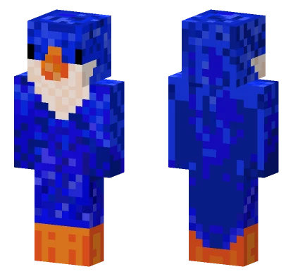 Blue Bird Skin Minecraft skin
