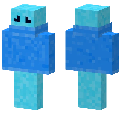 Blue Blob Minecraft skin