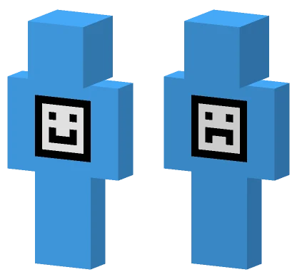 Blue Blob Minecraft skin