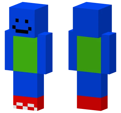 Blue Blob Buddy Minecraft skin