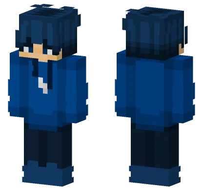 Blue Boy Minecraft skin
