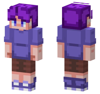 Blue Boy Hive Styled Minecraft skin