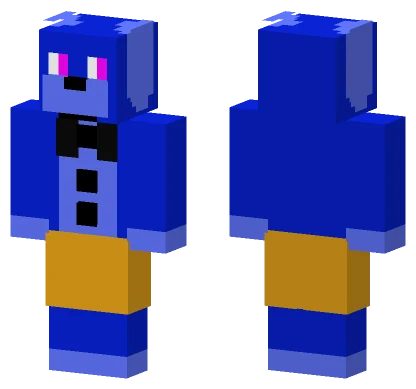 Blue Bunbo Minecraft skin