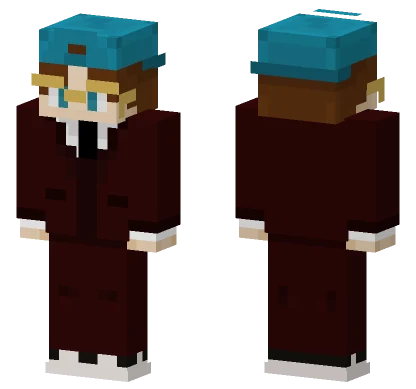 Blue Cap Boy Minecraft skin