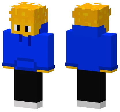 Blue Chef Outfit Minecraft skin