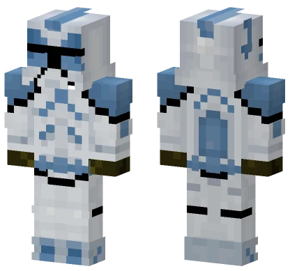 Blue Clone Trooper 2 0 Minecraft skin