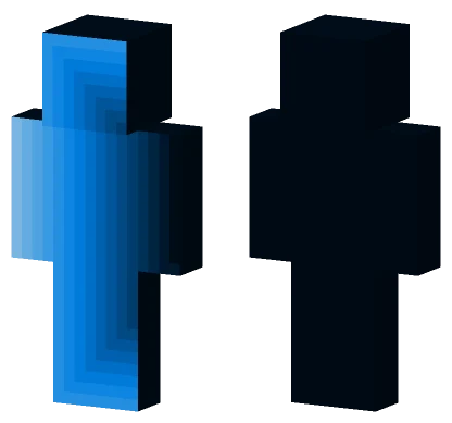 Blue Cloud Character Minecraft skin
