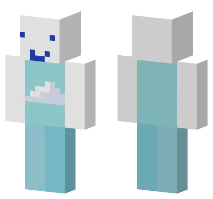 Cloudy Character Minecraft skin