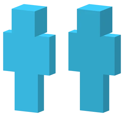 Blue Cloud Suit Minecraft skin