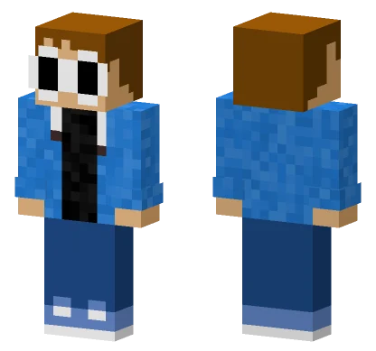 Blue Coat Supdawg Minecraft skin