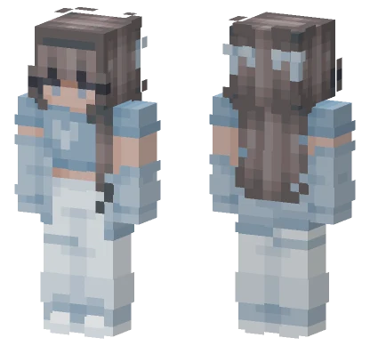 Blue Comfort Minecraft skin