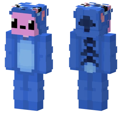 Blue Cow Minecraft skin