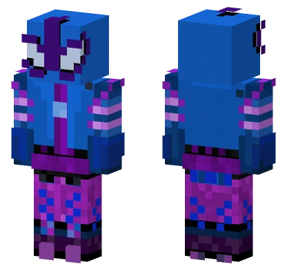 Blue Creature Skin Minecraft skin
