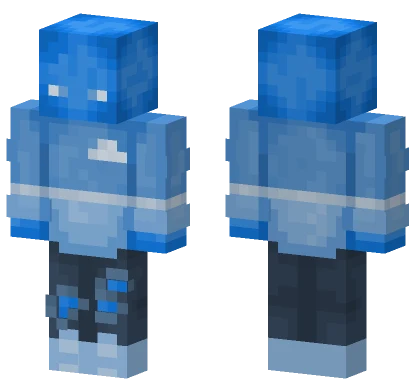 Blue Daba Dee Daba Die Minecraft skin