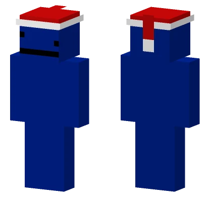 Blue Dave Minecraft skin
