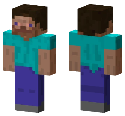 Blue Denim Miner Minecraft skin