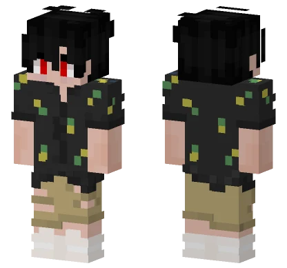 Blue Dragon Minecraft skin