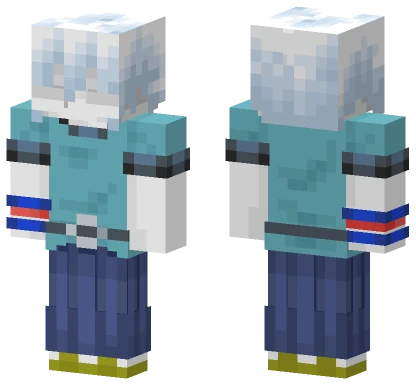 Blue Dragon Suit Minecraft skin
